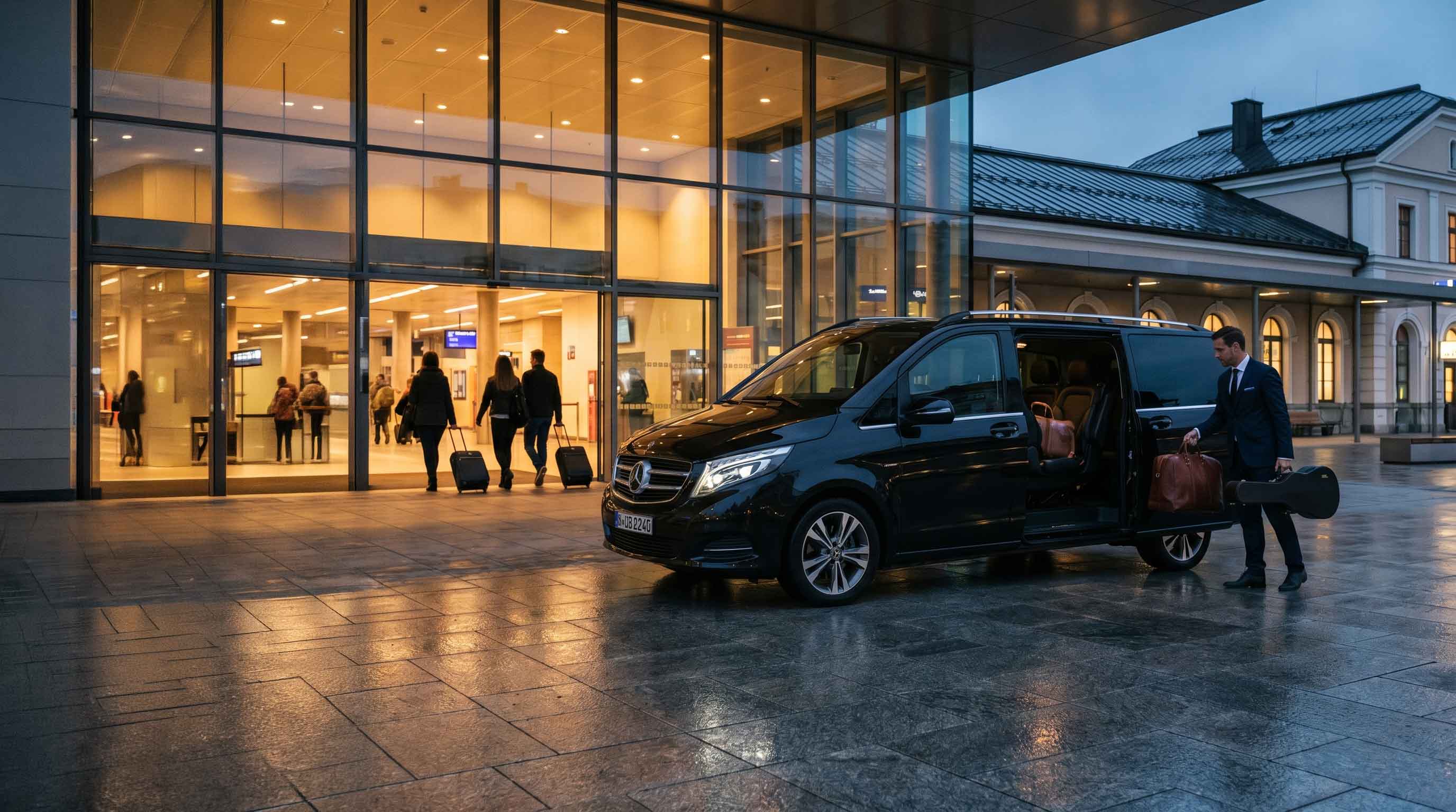Salzburg Hauptbahnhof VIP-Transfer Taxi