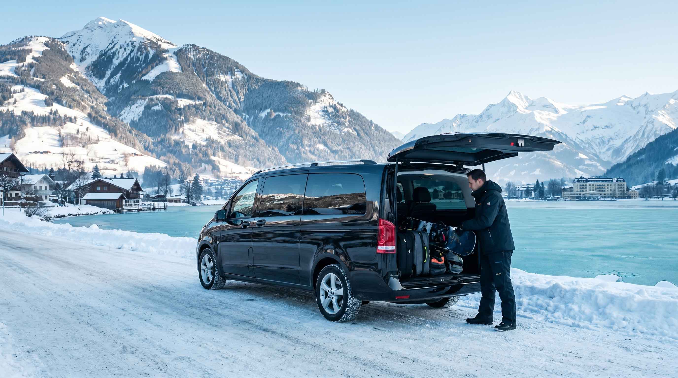 Ski transfer Zell am See VIP transfer taxi